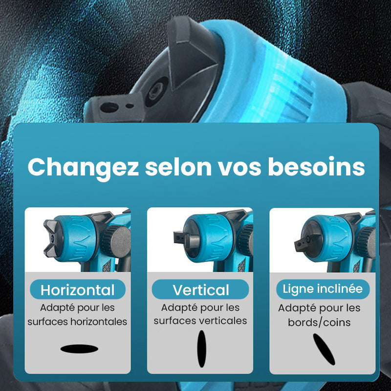 🔥Pulvérisateur pistolet  électrique sans fil  pour peinture arrosage etc  🚀 Livraison gratuite🚀 💥Offre à durée limitée : 50 % de réduction