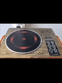 RGf- Plaque CHAUFFANTE  de cuisson multifonction : Avec minuterie