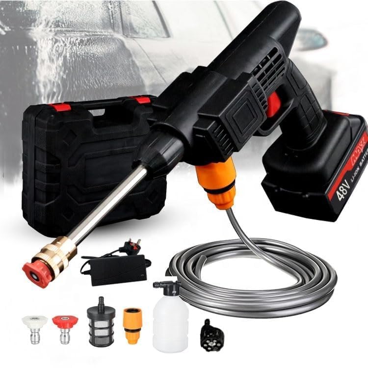 FB- CK -  Pistolet électrique à haute pression pour le lavage des voitures 2 fois plus puissant que tout ce qu'il y'a sur le marché