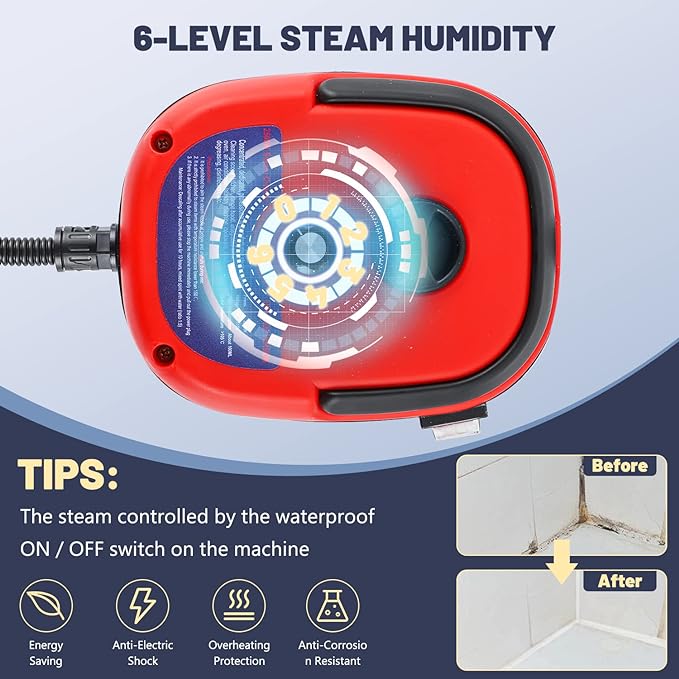 🔥🔥🔥Nouveau Nettoyeur à Vapeur à Haute Température portatif très efficace pour voiture ; maison ; cuisine etc.