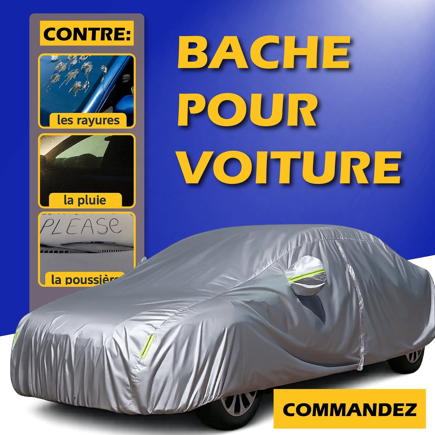 BACHE POUR VOITURE