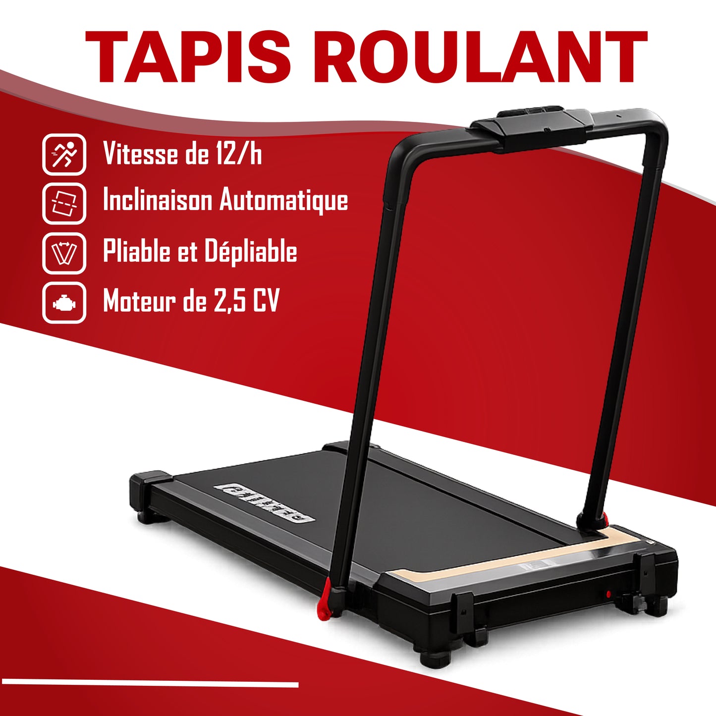 Tapis de Course Électrique compact et performant