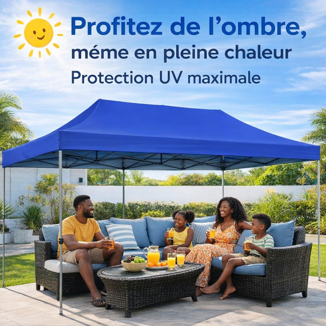 Fb - Promo Bâche Tente 3m x 3m pour 24H